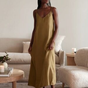 Jenni Kayne Rio Slip Dress in Bronze